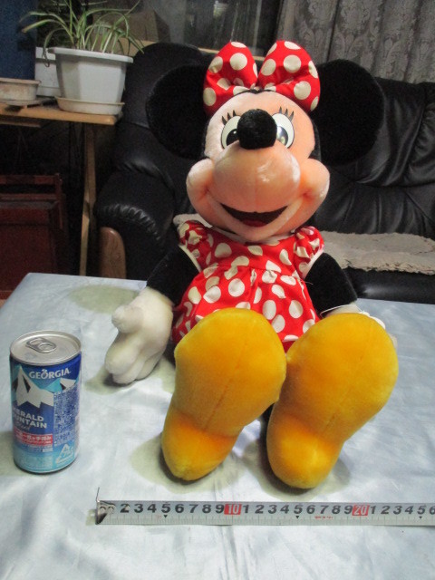 * Tokyo Disney Land * Minnie Mouse * minnie Chan * soft toy * tag attaching * character goods * Disney * interior * antique 