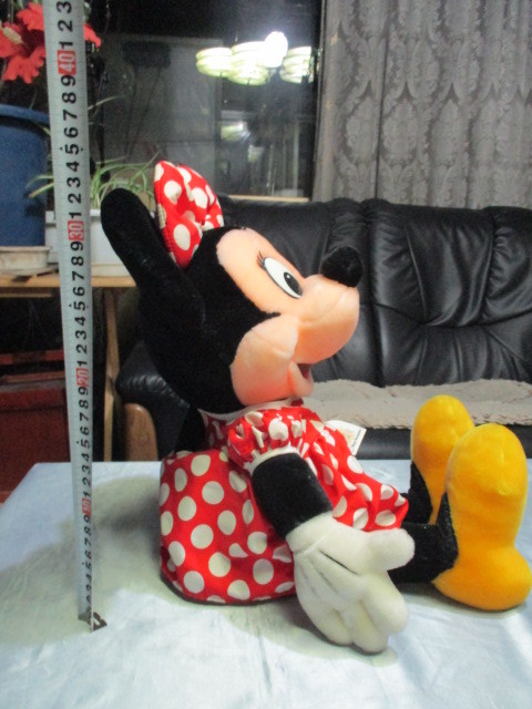 * Tokyo Disney Land * Minnie Mouse * minnie Chan * soft toy * tag attaching * character goods * Disney * interior * antique 