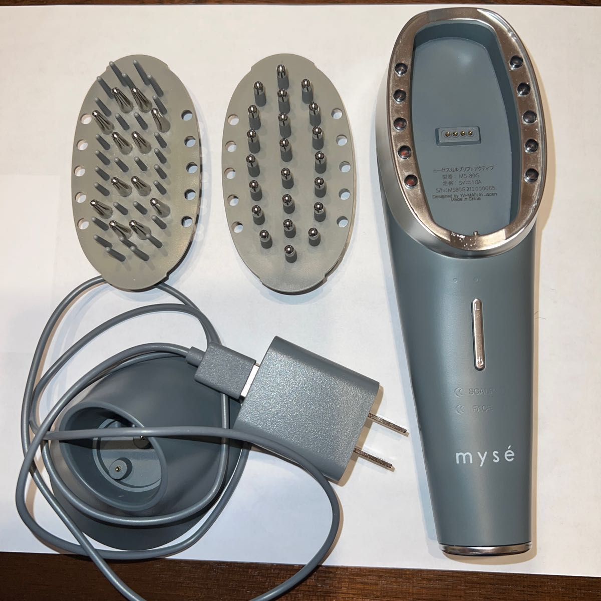 myse MS-80G GRAY スカルプリフトアクティブ-