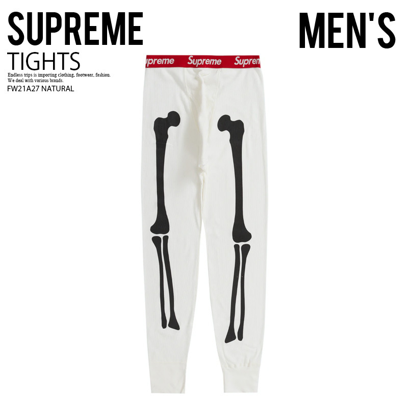 □新品□SUPREME/HANES シュプリーム HANES BONES THERMAL PANT 1 PACK