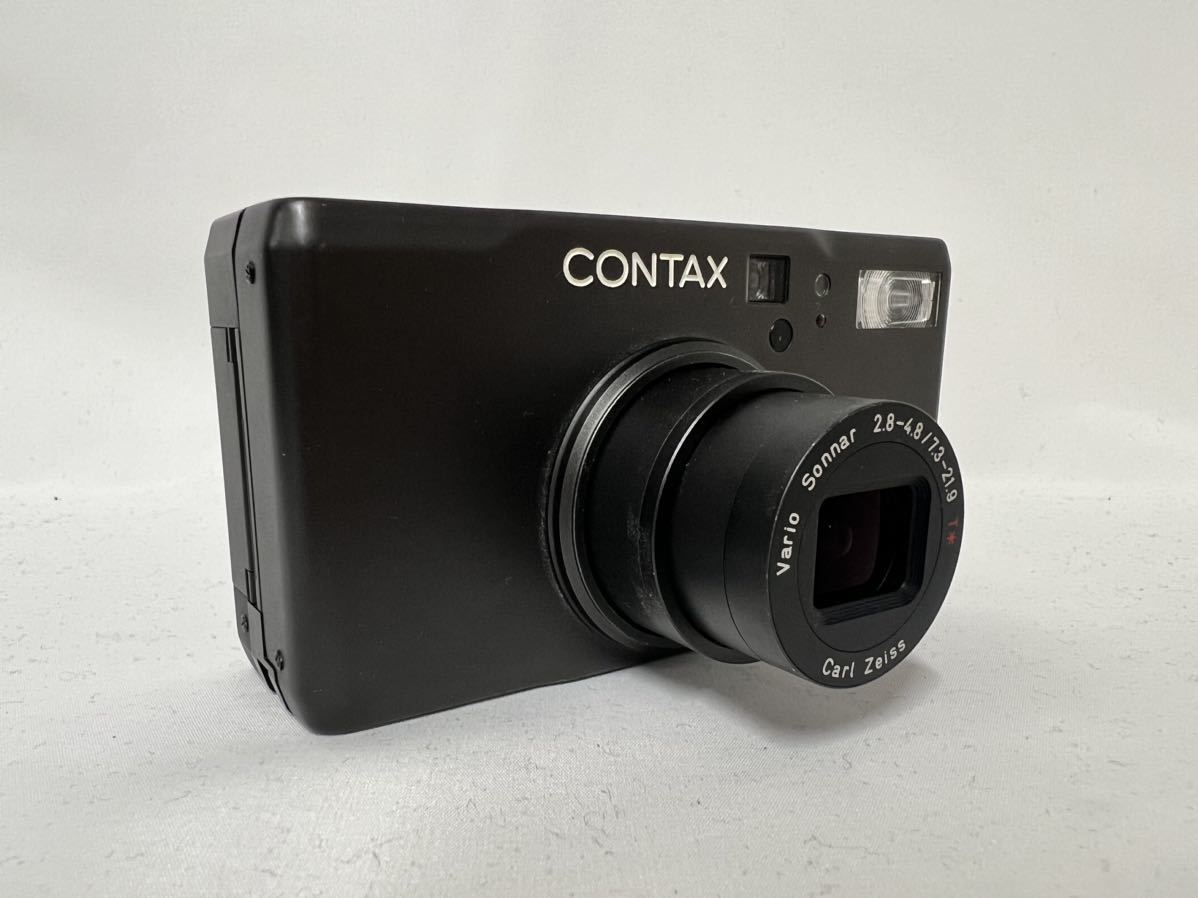 1000円スタート】☆注目・美品☆ CONTAX TVS DIGITAL チタンブラック