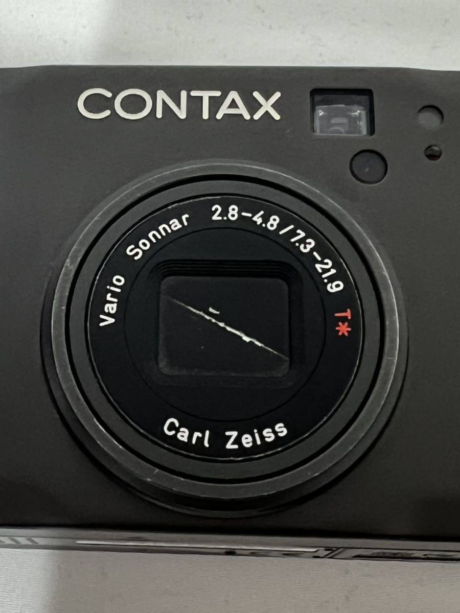 1000円スタート】☆注目・美品☆ CONTAX TVS DIGITAL チタンブラック