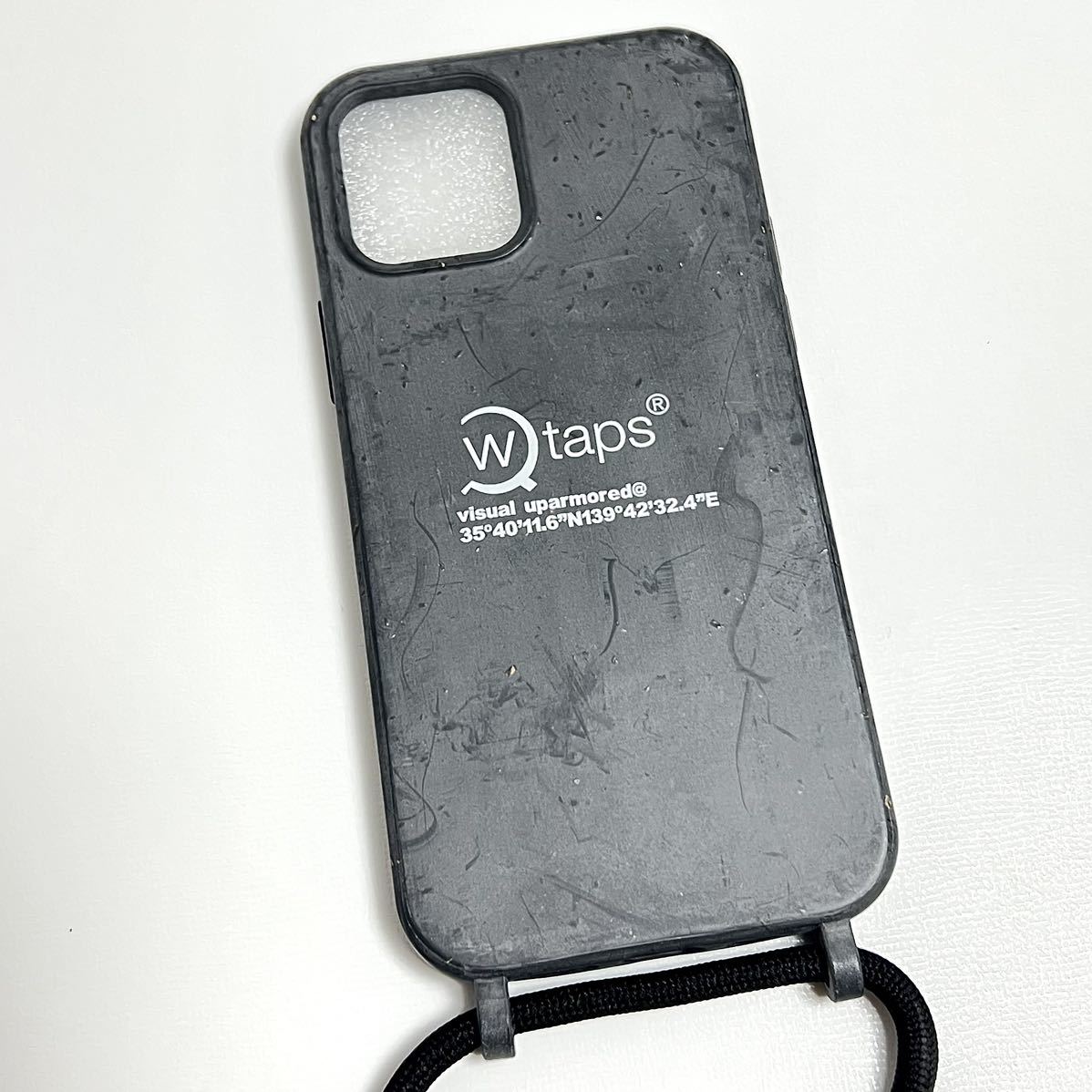 新品 WTAPS ダブルタップス ネックストラップ アイフォン ケース カバー IPHONE CASE Phone12 12pro スマホカバー スマホケース モバイル_画像2