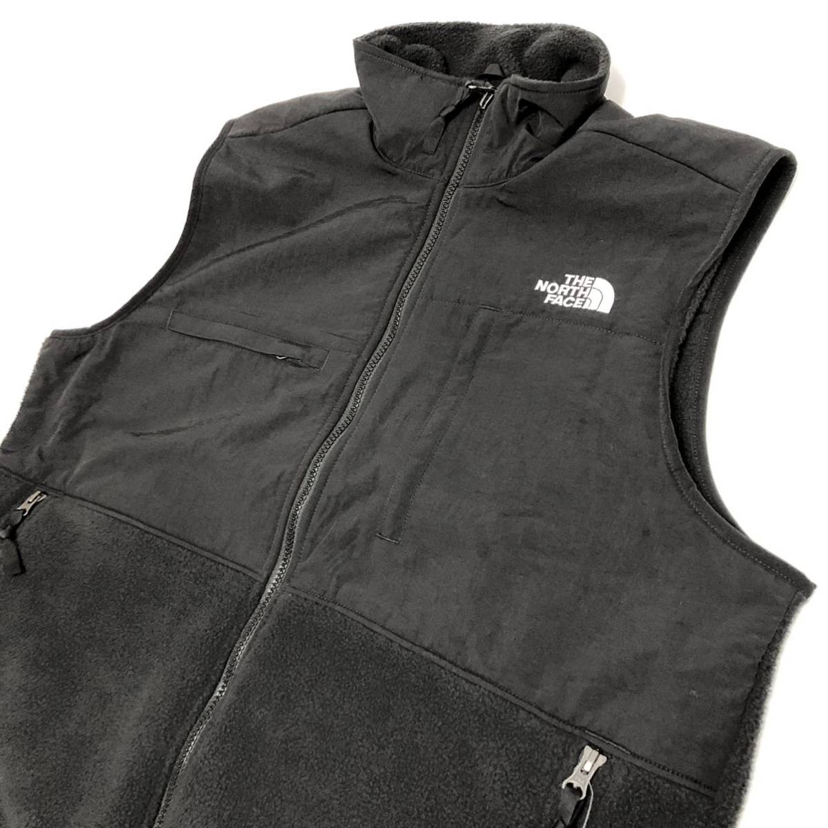 M 海外限定 ノースフェイス デナリベスト DENALIVEST フリースベスト 黒 ブラック フリース デナリ ベスト DENALI VEST インナー 日本未発