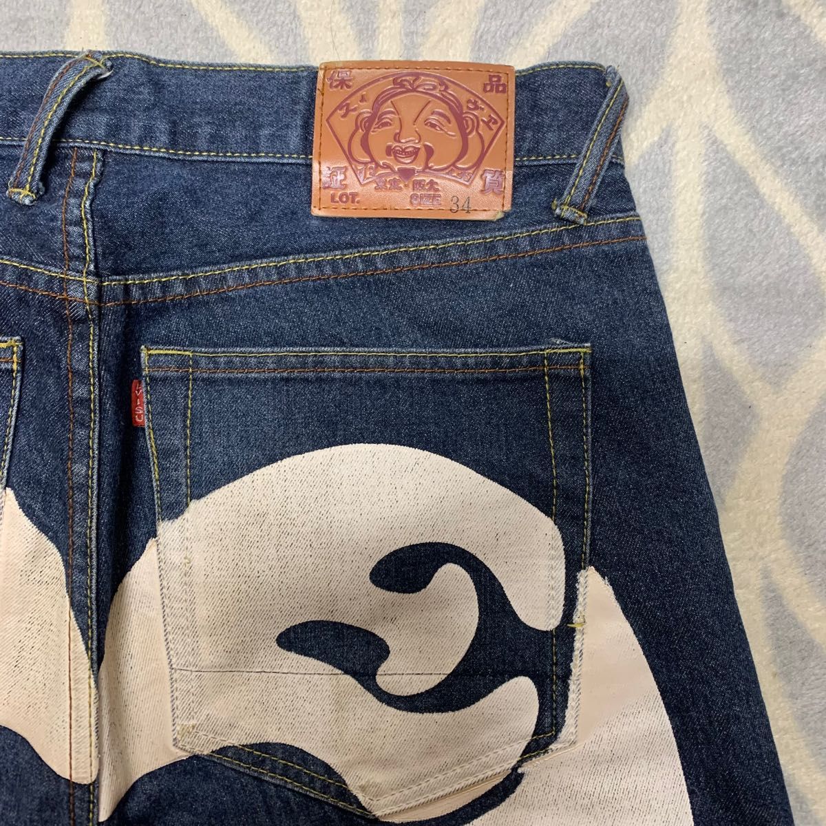 海外並行輸入正規品 EVISU エヴィス デニム ジーンズ w34 デニム