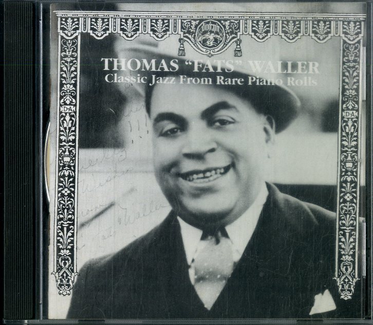 D00148088/CD/ファッツ・ウォーラー(THOMAS FATS WALLER)「Classic Jazz From Rare Piano Rolls (1988年・BCD-104-DDD・スウィングJAZZ・の画像1