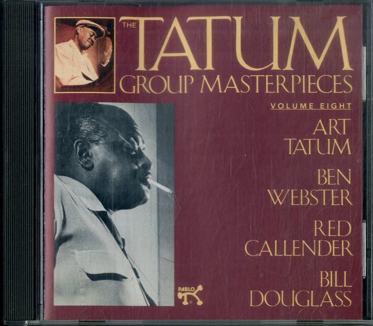 D00148110/CD/アート・テイタム(ART TATUM)「The Tatum Group Masterpieces Vol. 8 (1990年・PACD-2405-431-2・スウィングJAZZ)」の画像1