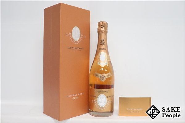 レール □注目! ルイ・ロデレール クリスタル ロゼ 2009 750ml 12% 箱