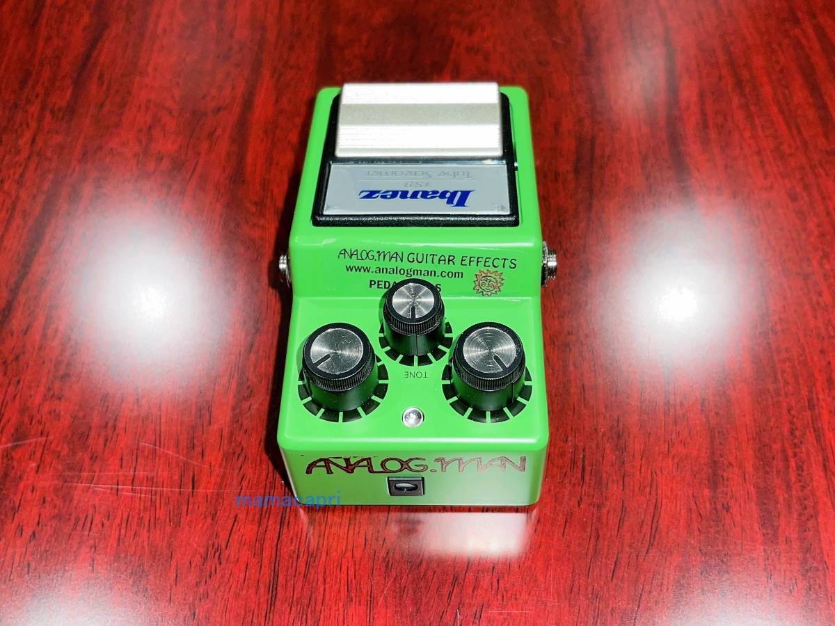 新品 Analog man Classic Mod Ibanez TS-9 Tube Screamer 新品 Analog man Classic Mod Ibanez TS-9 Tube Screamer