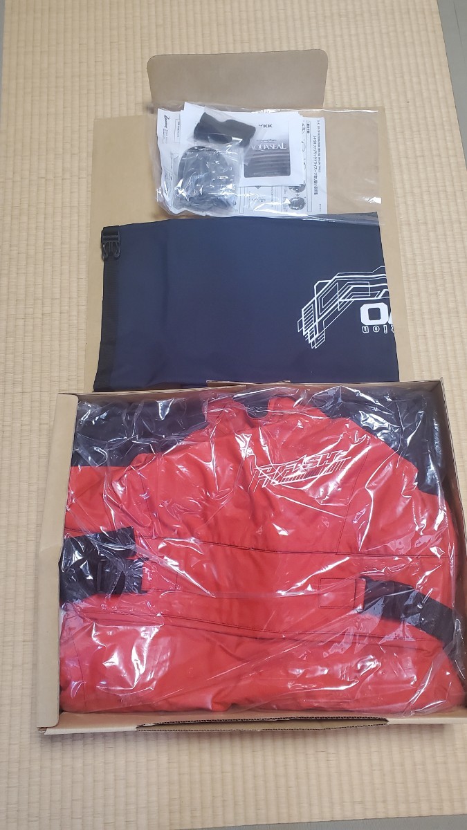 J-FISH ジェイフィッシュ EVOLUTION ドライスーツ 赤 サイズM 未使用品