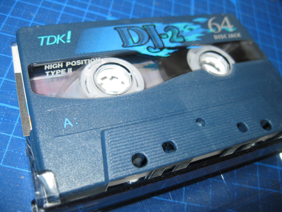  modification used . used cassette tape TDK DJ2 Type2 Hi Posi 64 minute 1 pcs nail none No.529