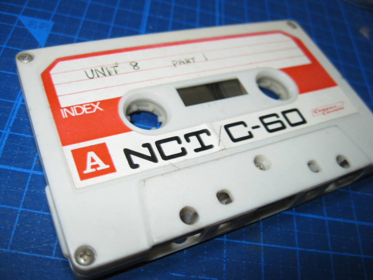 使用済み　中古　 カセットテープ　NCT　C-60　Type1　ノーマル　60分 　1本　爪あり　No.3_画像1