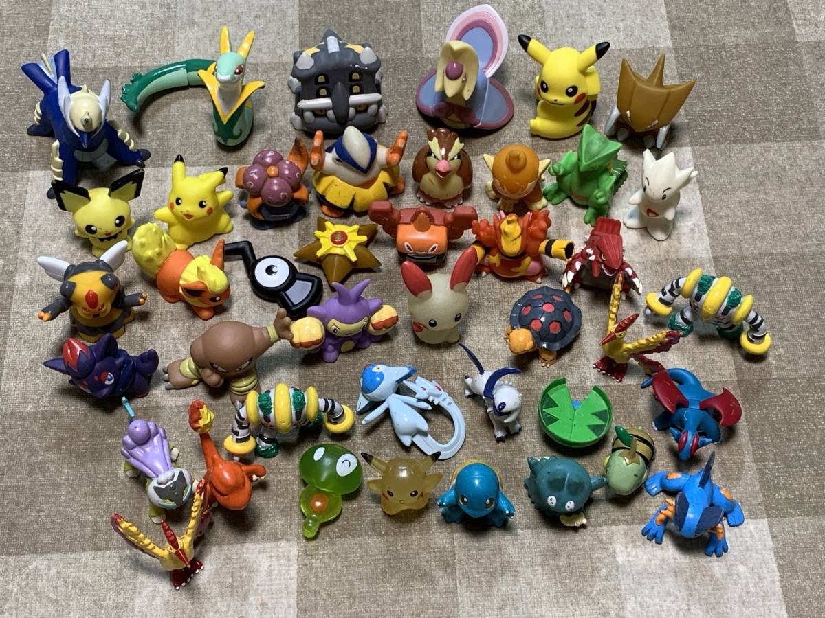 ヤフオク! - 即決 ポケットモンスター ポケモンモンコレ 指人形 モンコ...