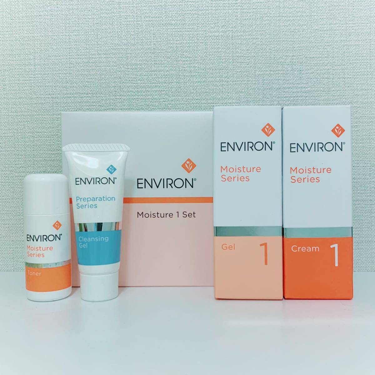 【送料無料】大人気★エンビロン★モイスチャー1セット&ラドエンリッチサンクリーム★新品未使用★ENVIRON