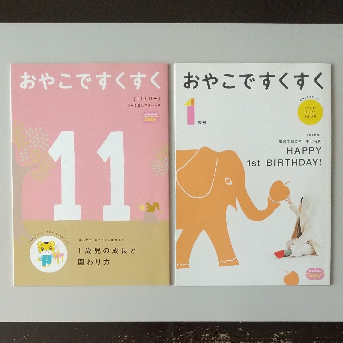 こどもちゃれんじ ベビー baby おやこですくすく 特別号~1歳まで 8冊 2014年版