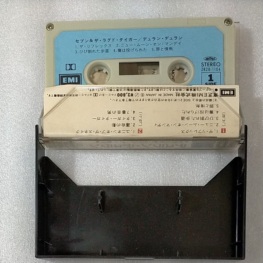 カセットテープ／デュラン・デュラン「セブン&ザ・ラグド・タイガー」