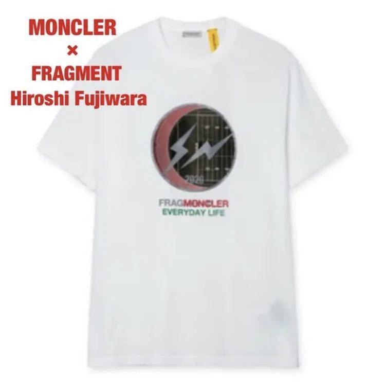 【希少】MONCLER×FRAGMENT Hiroshi Fujiwara　マグリアTシャツ　コラボ　モンクレール　藤原ヒロシ　フラグメント　 F209U8C70910 8392B