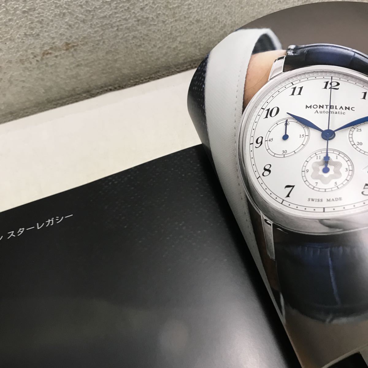 Q05^ MONTBLANK Montblanc Timepieces2018 Novelty clock catalog beautiful book@230301