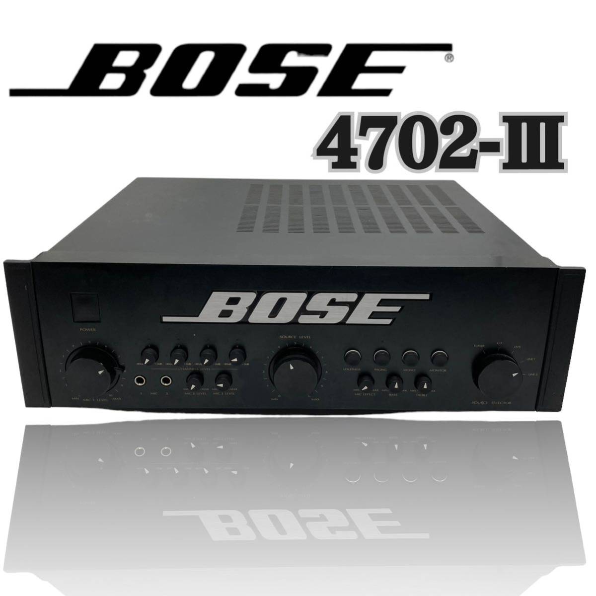 お買い得低価 Bose 4702-ii プリメインアンプ TdlqB-m50036910207