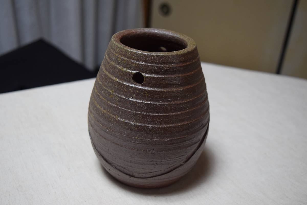 i... san finest quality goods Bizen . vase flower .. less scratch selling out 