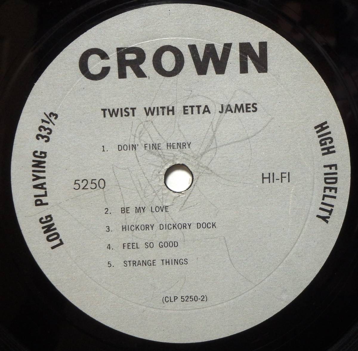 【BW095】ETTA JAMES「Twist With Etta James」, 62 US mono Original/Compilation　★R&B/ソウル_画像5