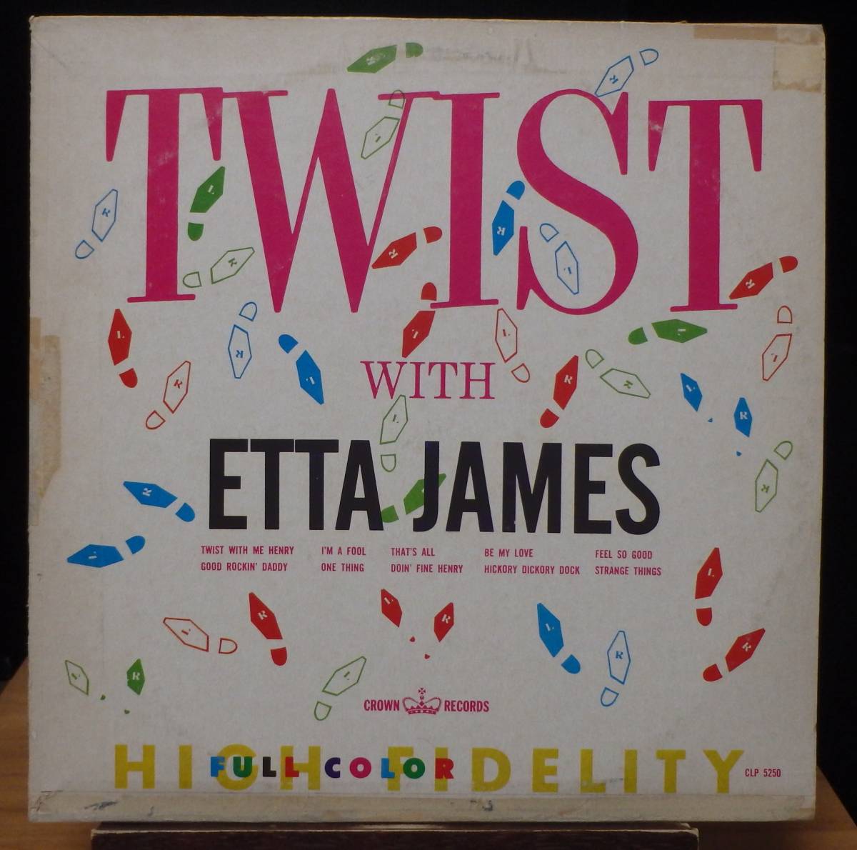 【BW095】ETTA JAMES「Twist With Etta James」, 62 US mono Original/Compilation　★R&B/ソウル_画像1