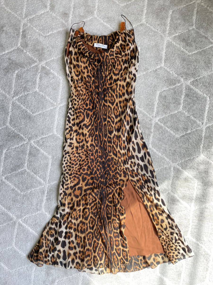 シルク】 新品同様 高級フランス製 Christian Dior ディオール シルク