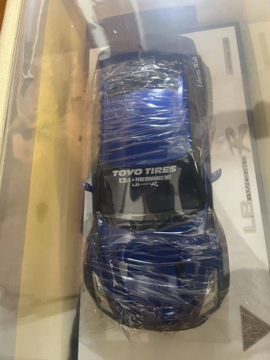 メイクアップLB WORKS Liberty Walk1/18 メタリックブルー-
