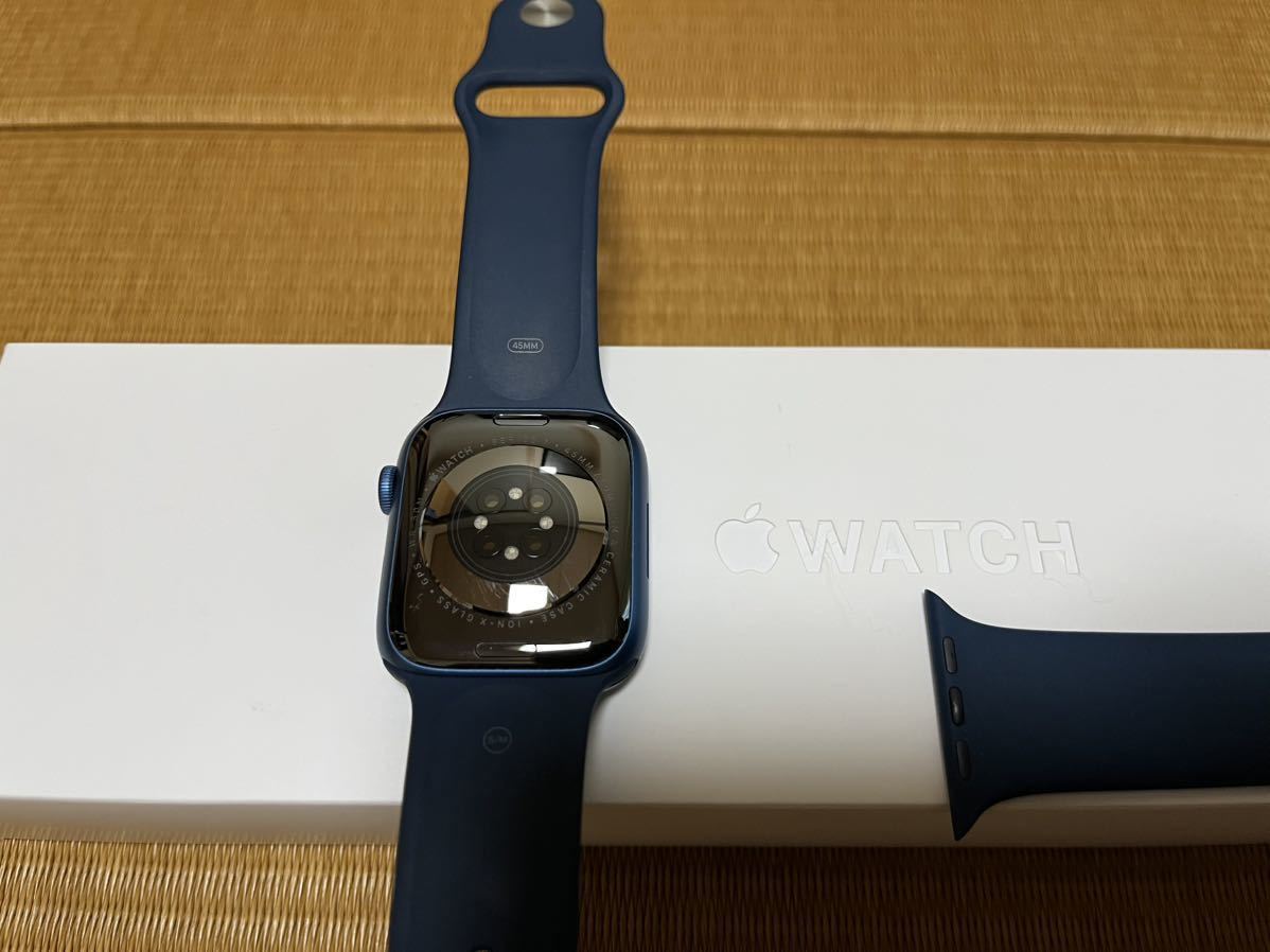 ヤフオク! - Apple Watch Series 7 GPSモデル 45mm ミッドナ