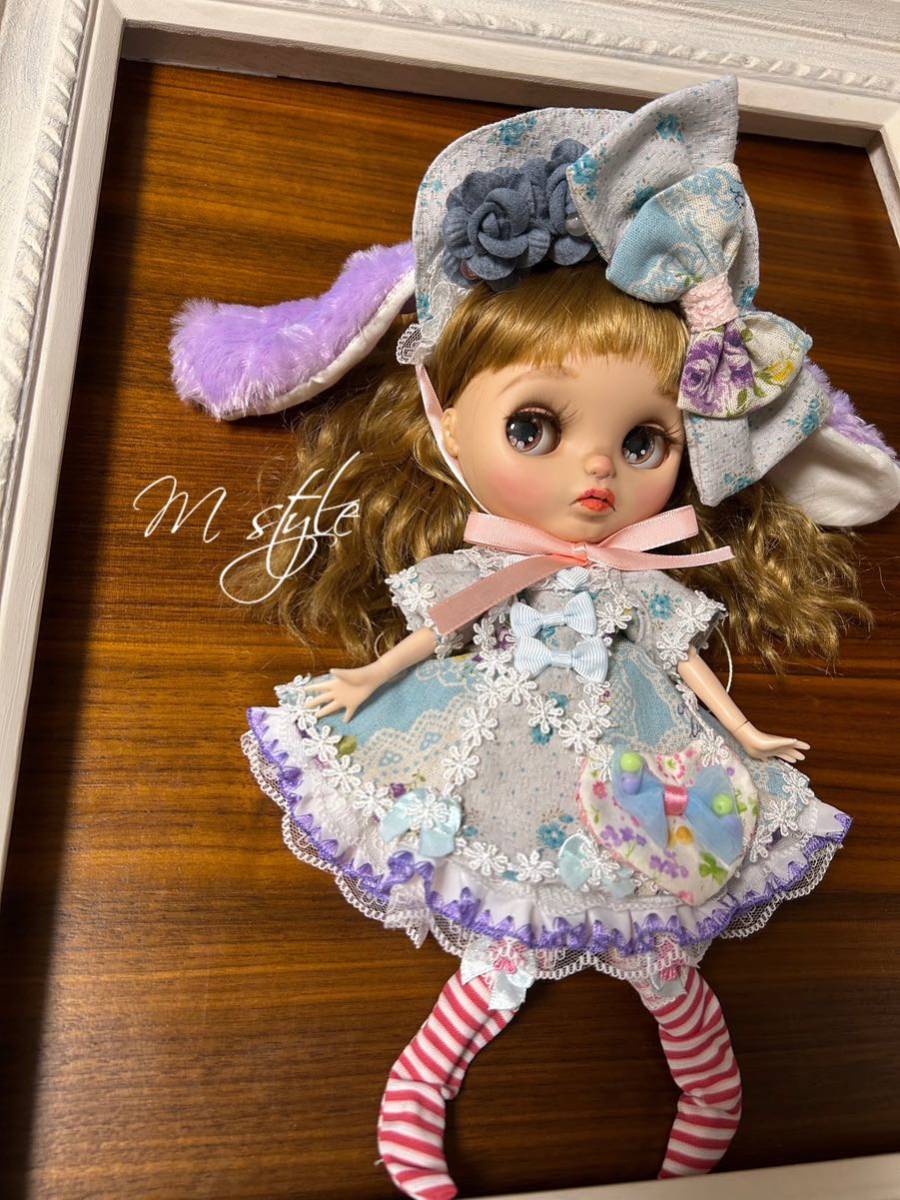 Ｍ Blythe outfit ウサミミリボンが可愛い6点セット3の画像2