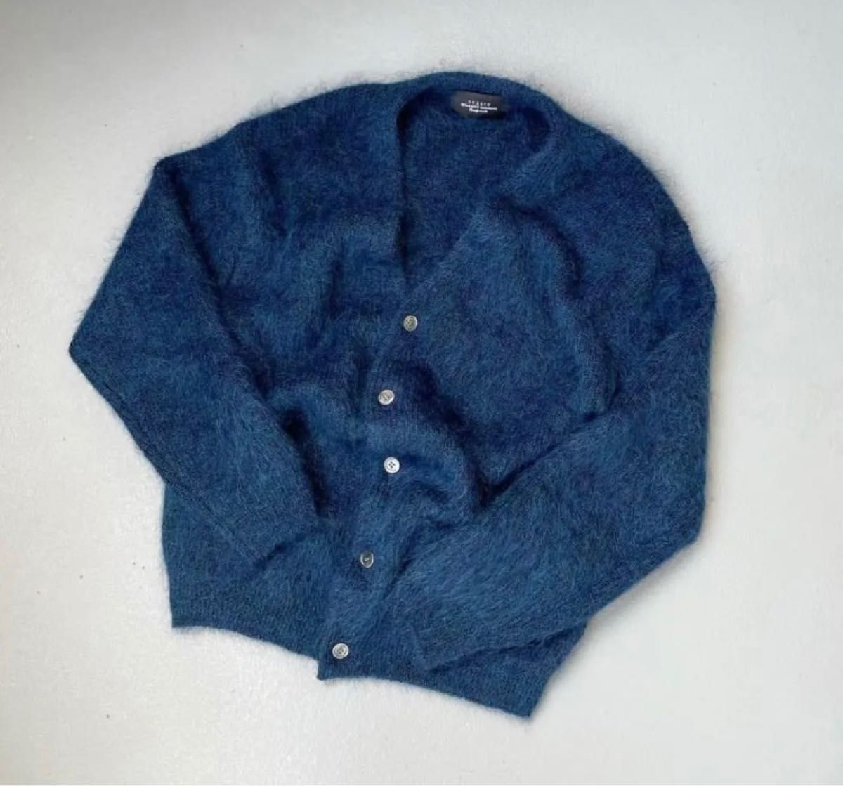 UNUSED (アンユーズド) Mohair knit cardigan サイズ3 NVY