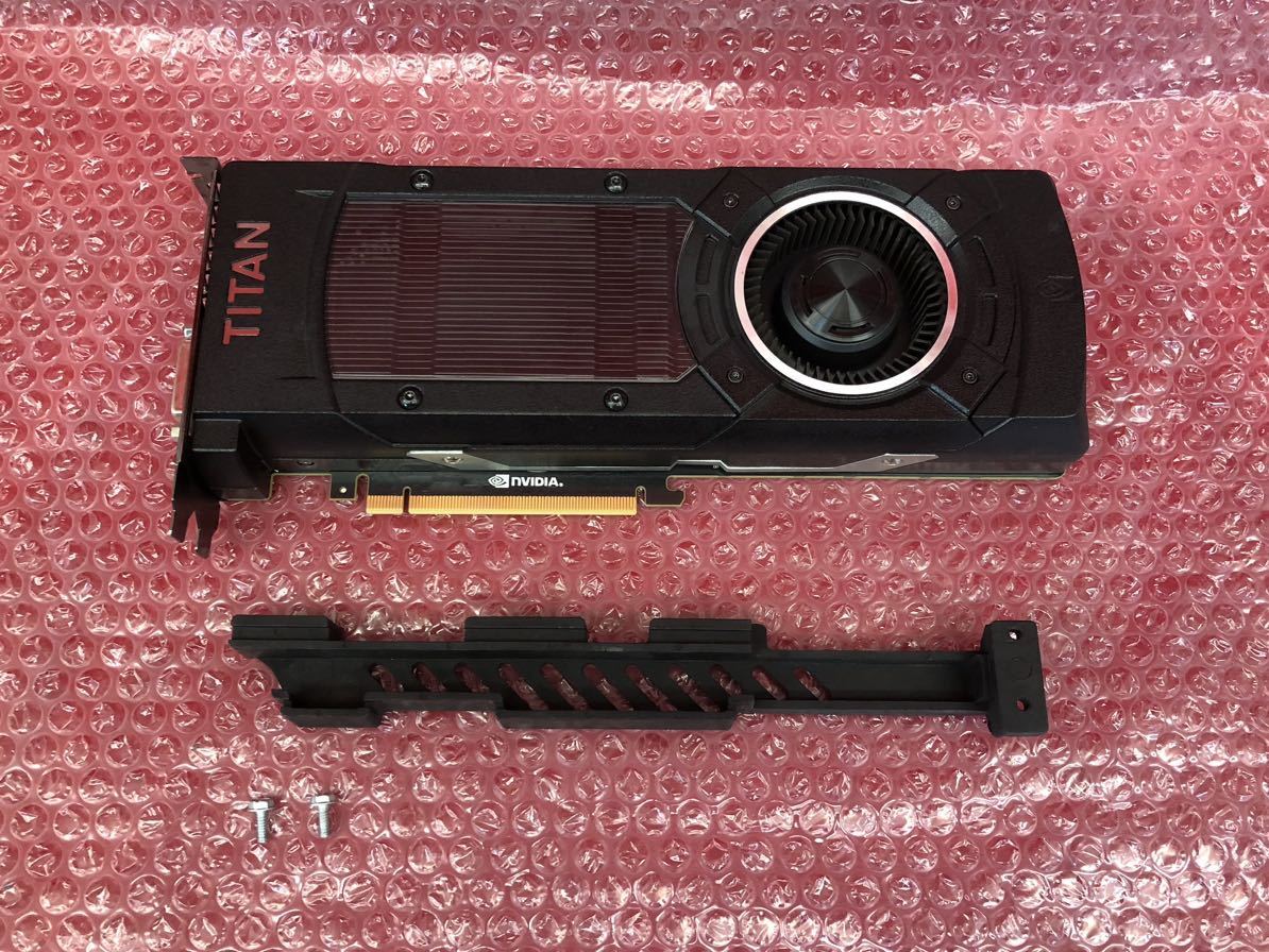 NVIDIA/GeForce GTX TITAN X 12GB/グラフィックボード/デスクトップパソコン/PCパーツ/GPU/SR(L253)