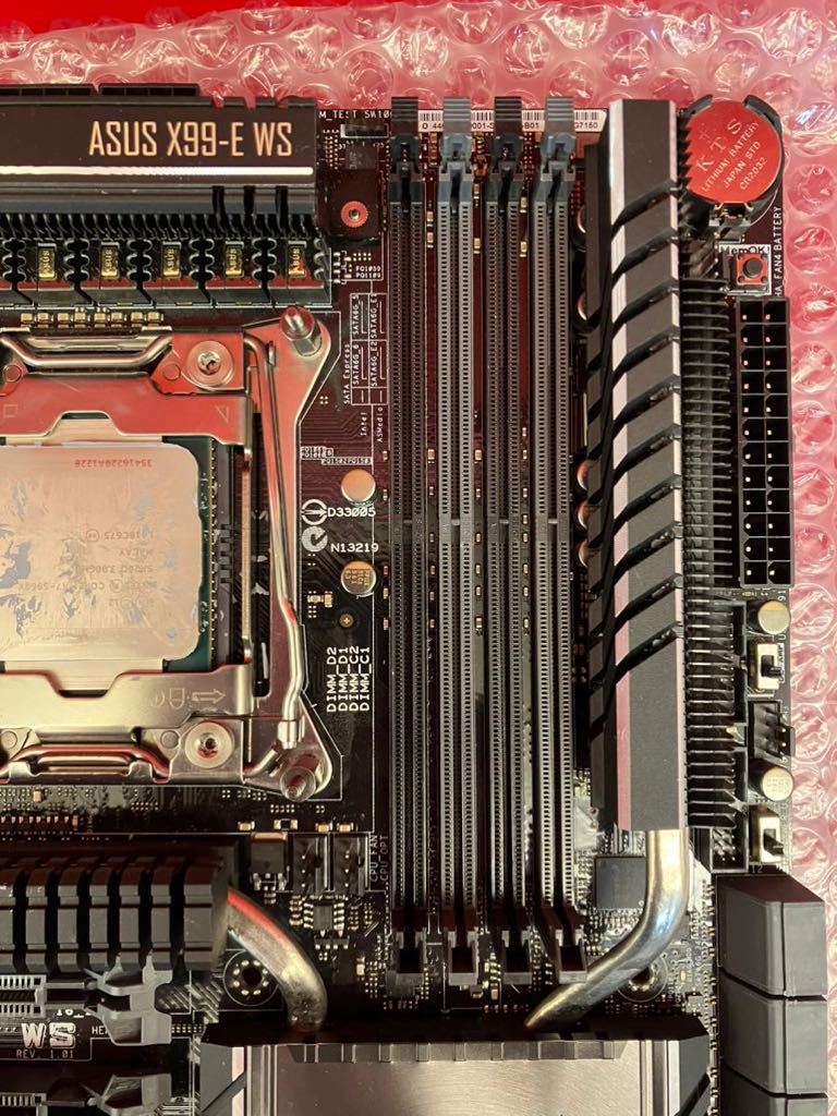 動作品 マザーボードx99 i7 5960x 通販 X99 マザーボード とi7 5960XとDDR4 8GBのセット ジャンク扱い