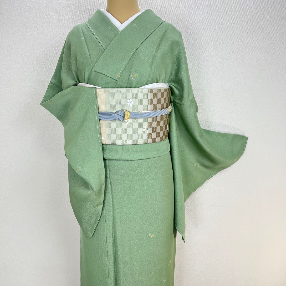 新品未使用品【紋意匠】部分刺繍 正絹 袷 大寸s766|Yahoo!フリマ(旧