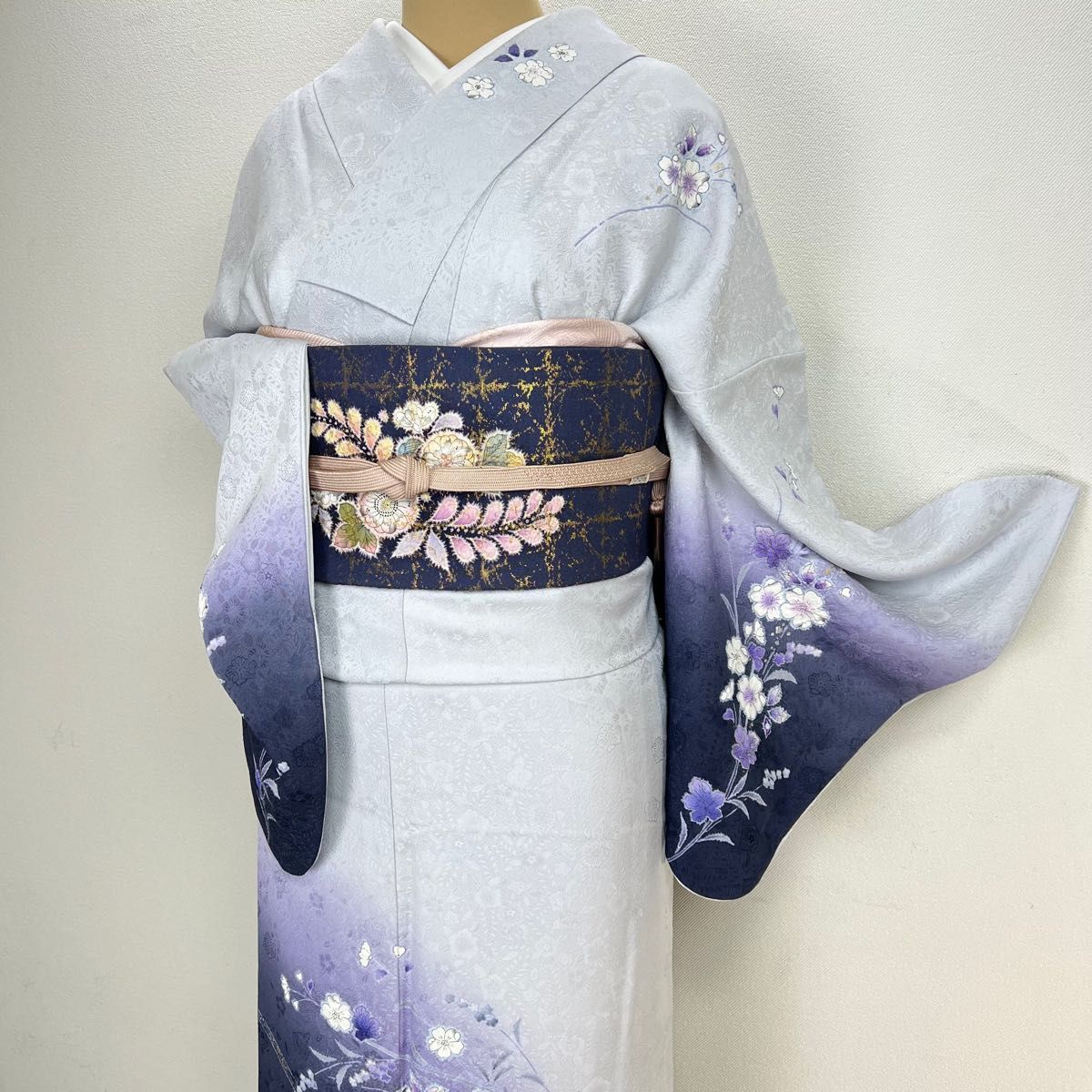 美品【辻ヶ花 絞り染め 】桐谷 翠山工房 訪問着 正絹 袷 s773