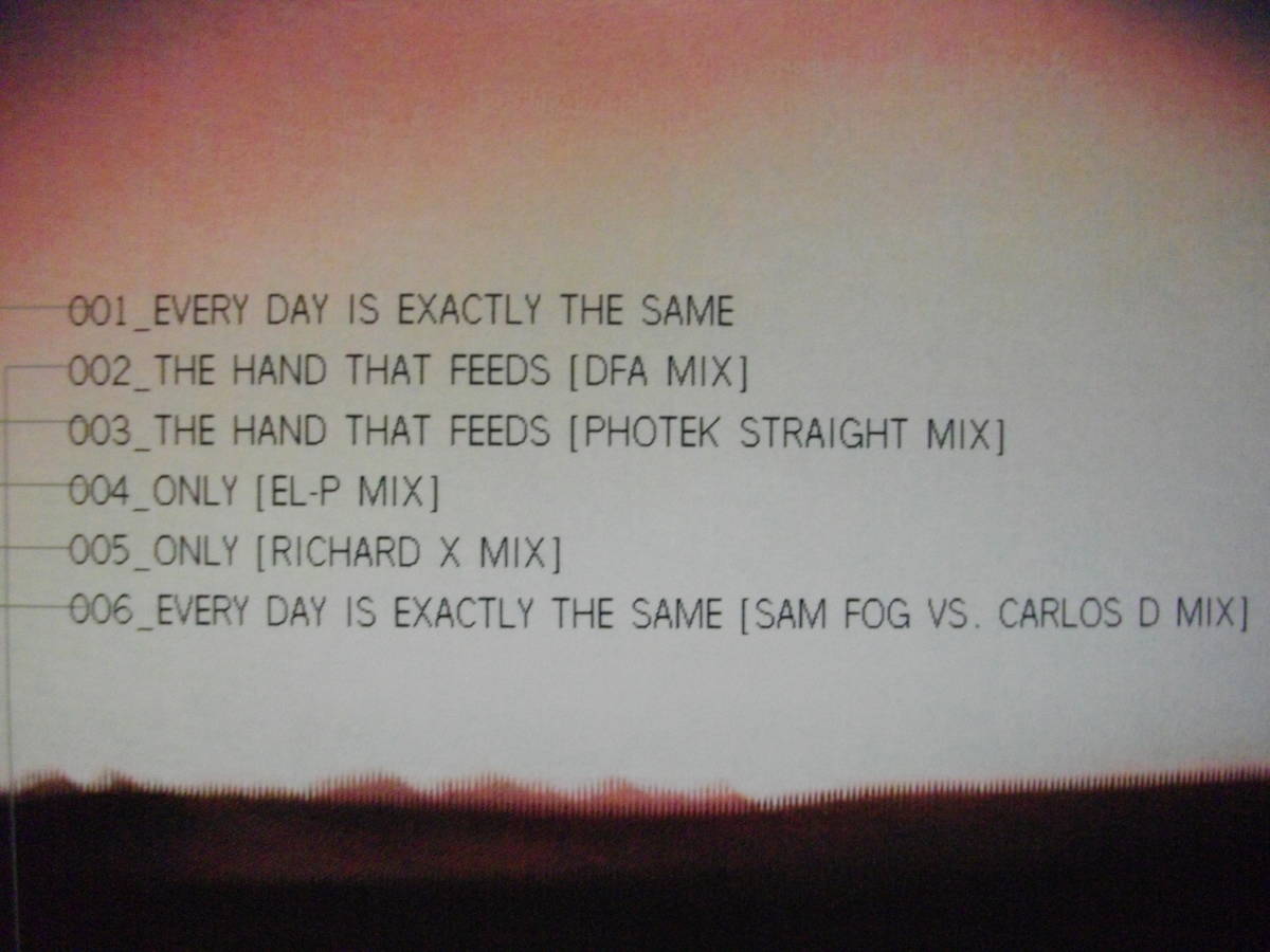 Nine Inch Nails ナイン・インチ・ネイルズ 2006年 Every Day Is Exactly The Same インダストリアル Industrial EBM Remix_画像4