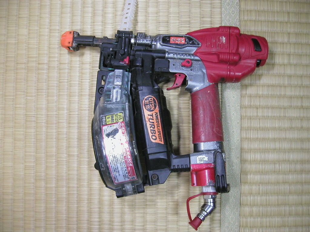 一番の HV-R41G4 マックス 大工さん必見 エアー釘打機 ねじ打機 全国送