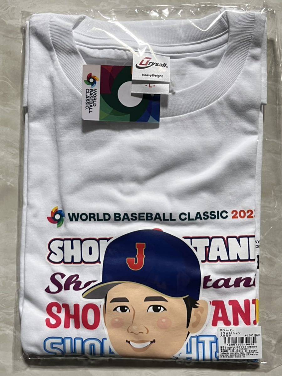 WBC2023 大谷翔平イラストTシャツLサイズ(ワンサイズ)