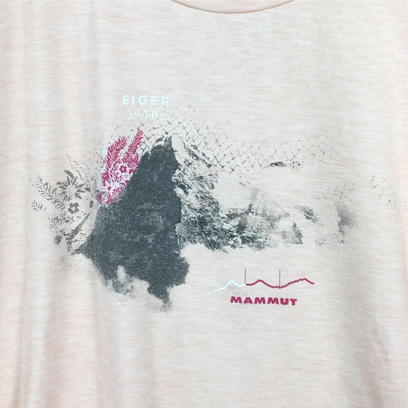 WOMENs S マムート マウンテン Tシャツ ウィメン Mountain T-Shirt Women MAMMUT 1017-00960 ピンク_画像3