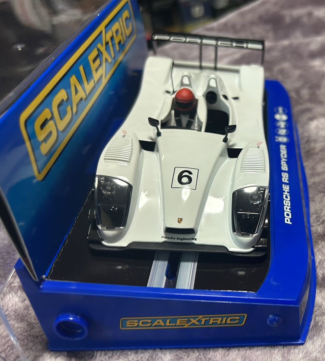 1/32 スケーレックス　ポルシェ RS スパイダー　　#6 scalextric porsche spyder C2906 