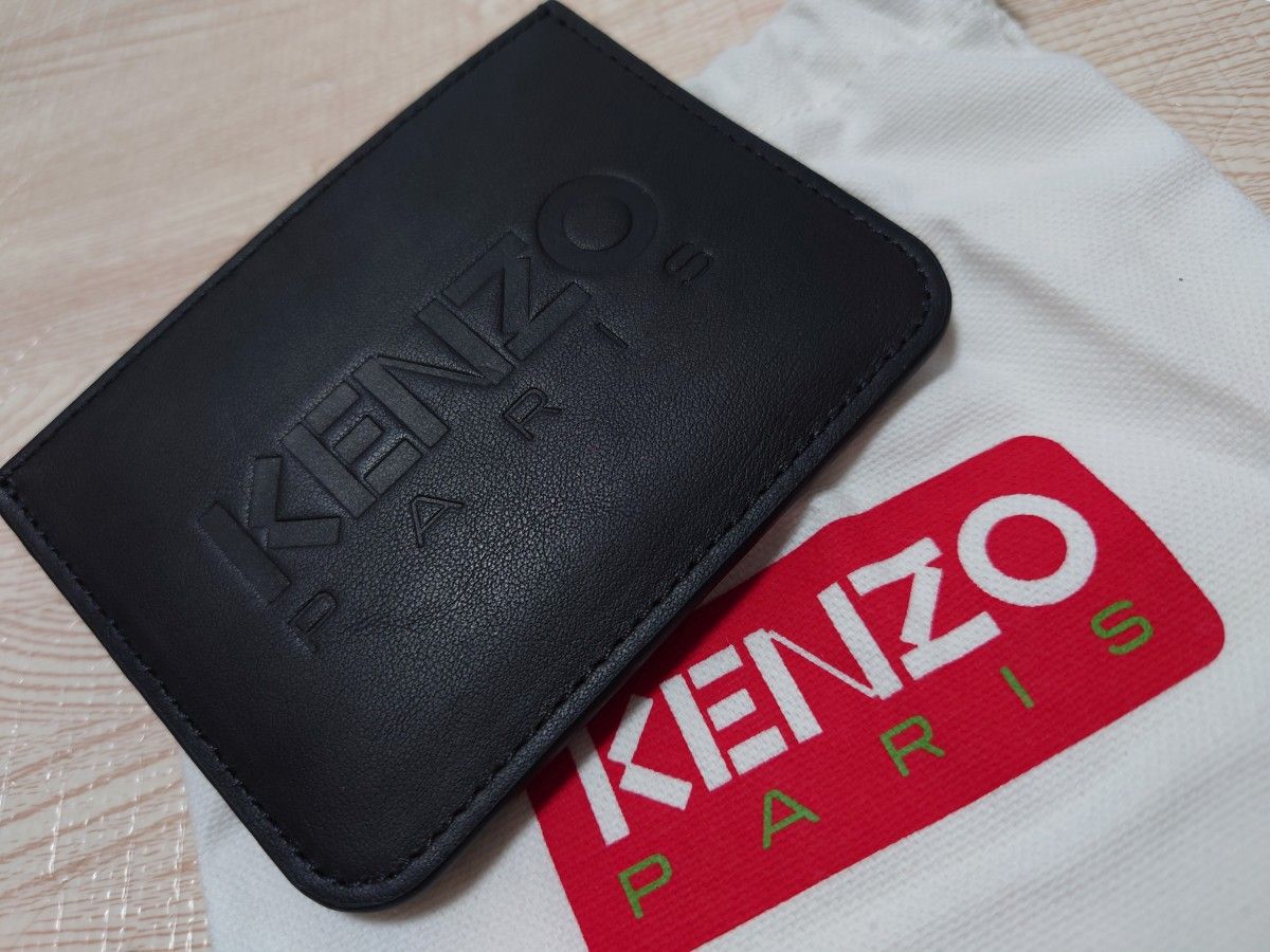 新品未使用 KENZO レザーカードケース - 名刺入れ