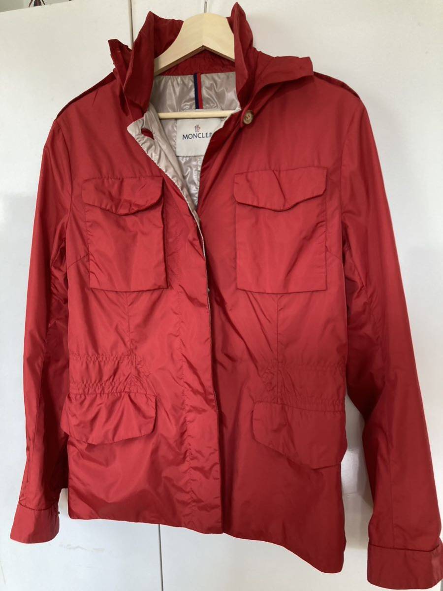 美品 MONCLER モンクレール ナイロンジャケット 赤 | www.mcttt.gov.fj