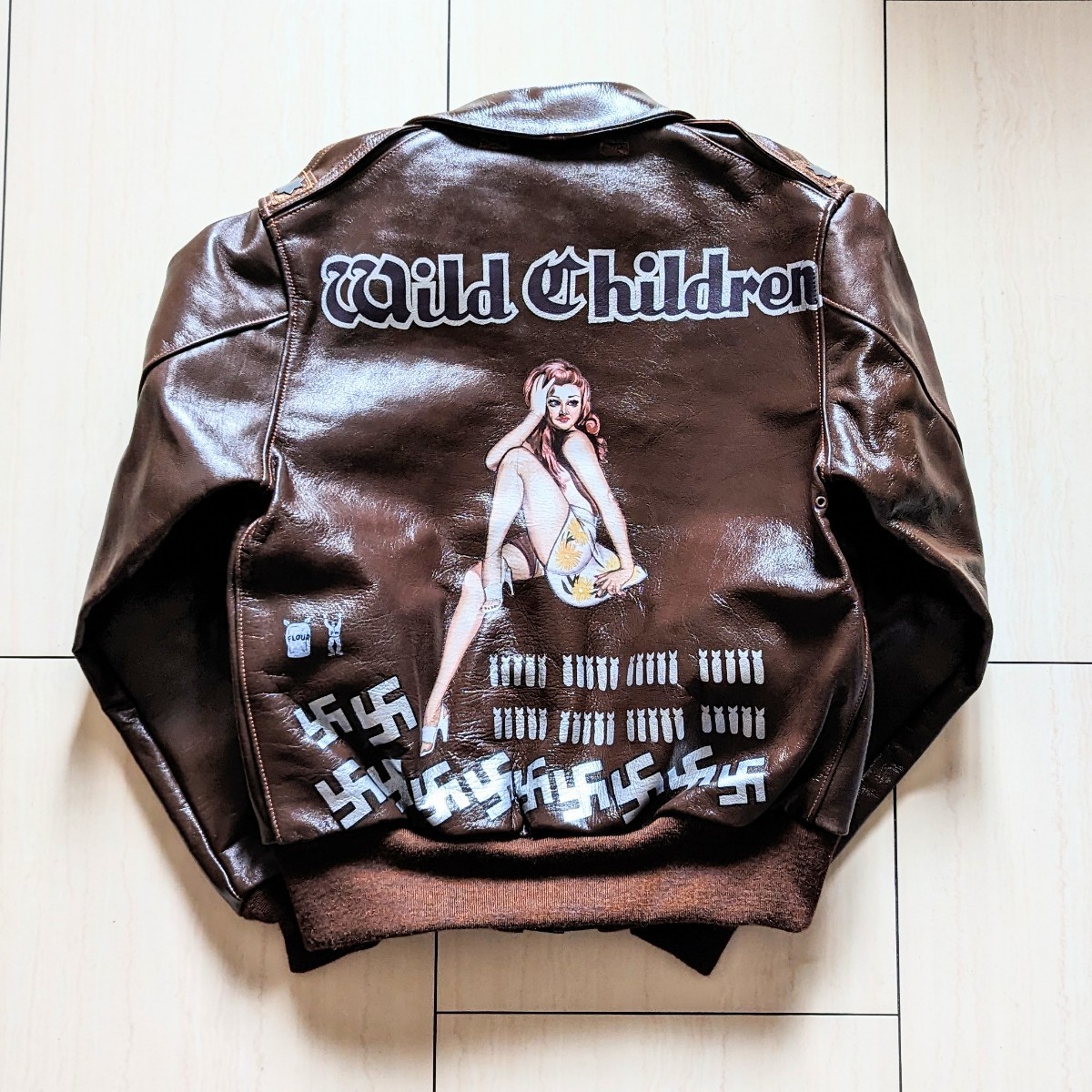 1993年製 THE REAL McCOY'S 旧リアルマッコイズ A-2 WILD CHILDREN 36