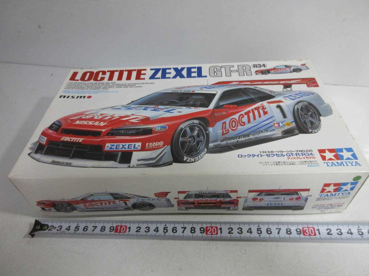 1/10 タミヤ TA04 ロックタイトゼクセルGT-R R34 未組立-