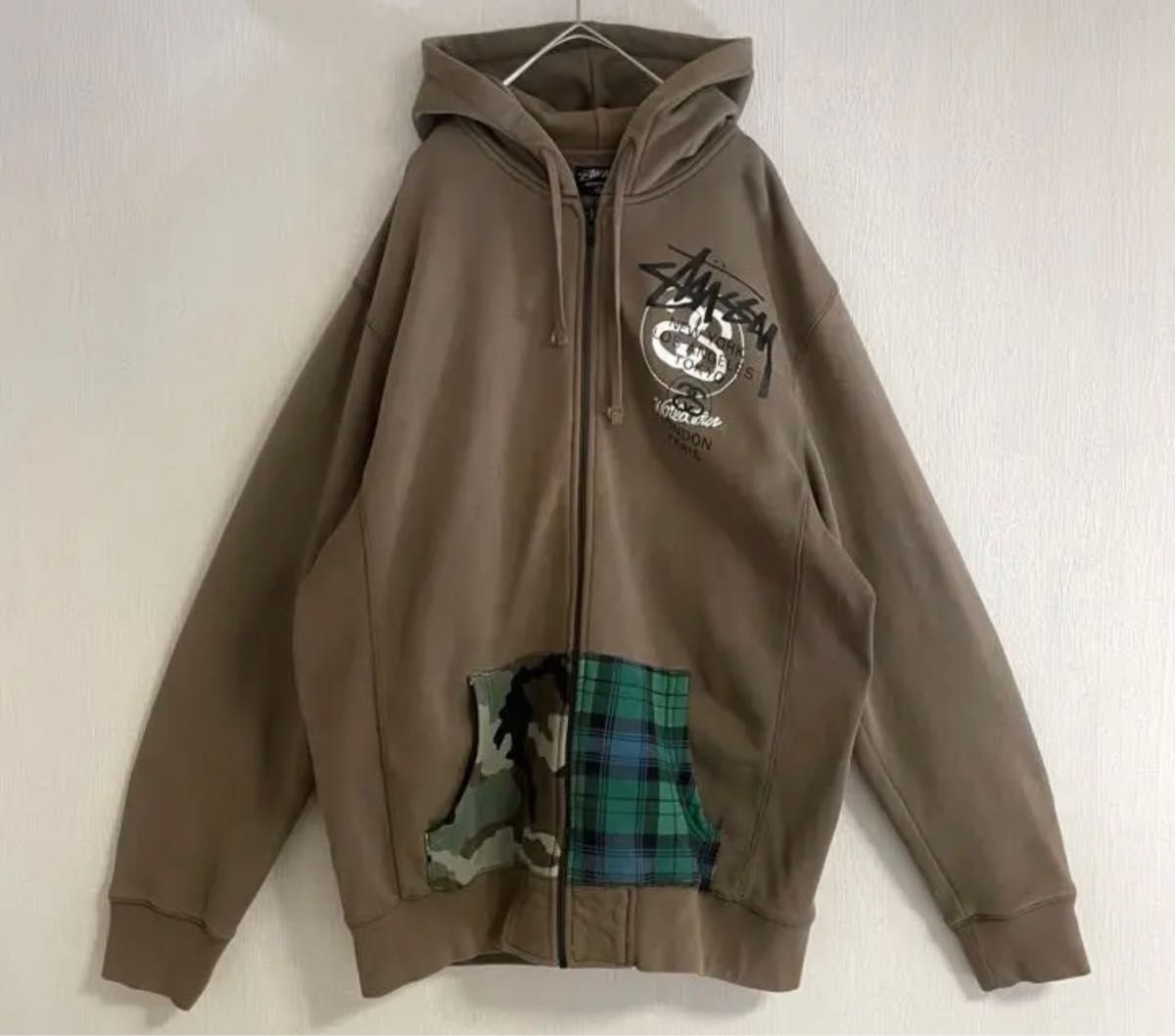 stussy ジップパーカー ワールドツアー XL ゆるだぼ | lokomotivblog.hu