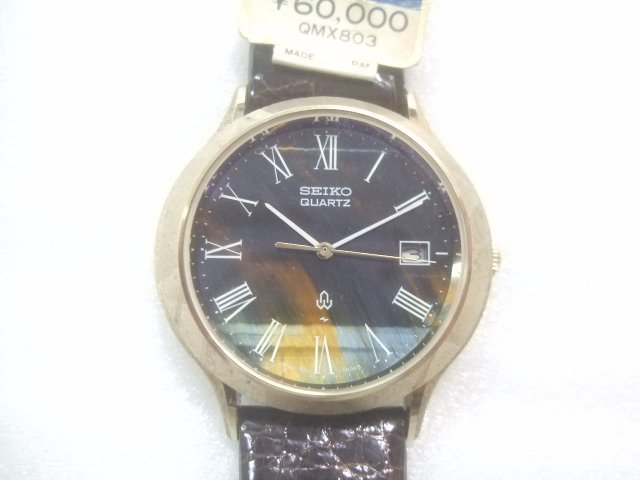 デッドストック未使用最高級特選品モデルセイコー0842クオーツ腕時計 