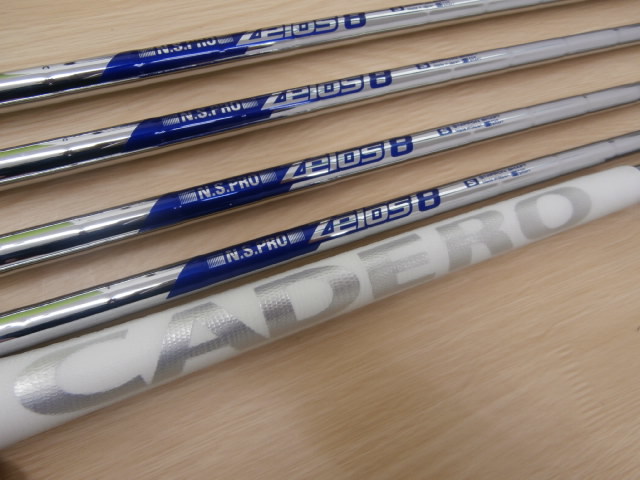 PXG 0311P GEN4 ブラック、6I～Wの5本セット、N.S.PRO Zelos ゼロス 8 (S)_画像9