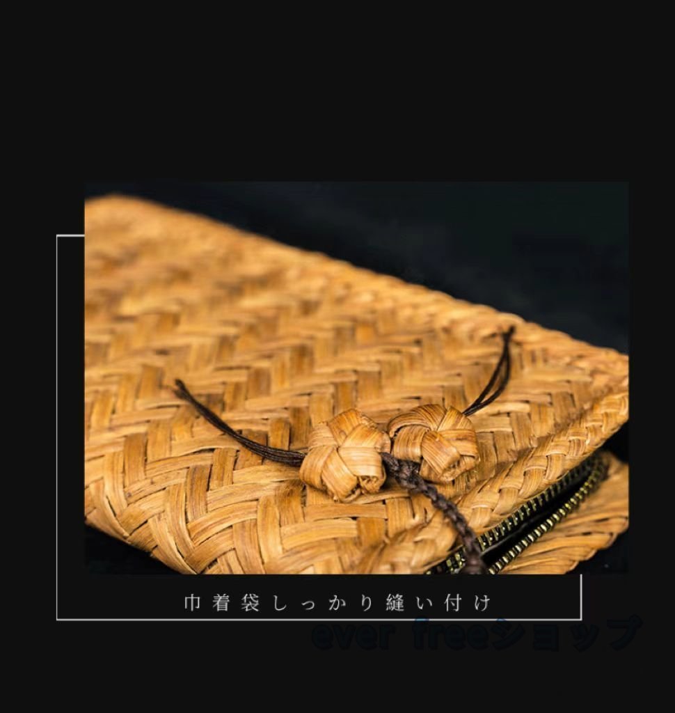 職人の手作り ぶどうのつるの財布 手編み山葡萄_画像4