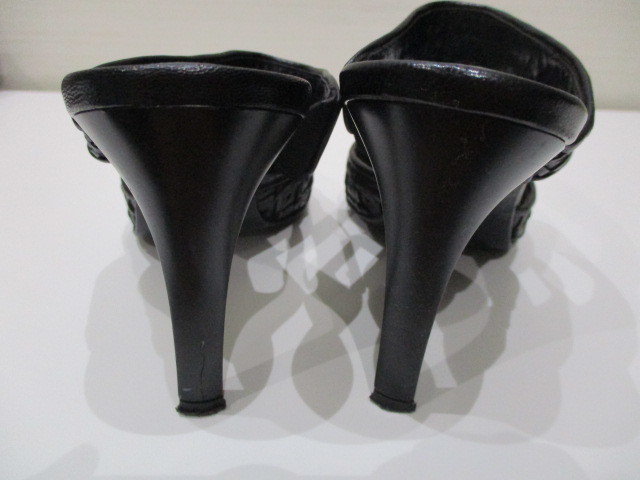 VIA SPIGA　ヴィアスピーガ　イタリア製　牛革レザーサンダル　靴　サイズ4　1/2　送料無料　22cmくらい_画像9