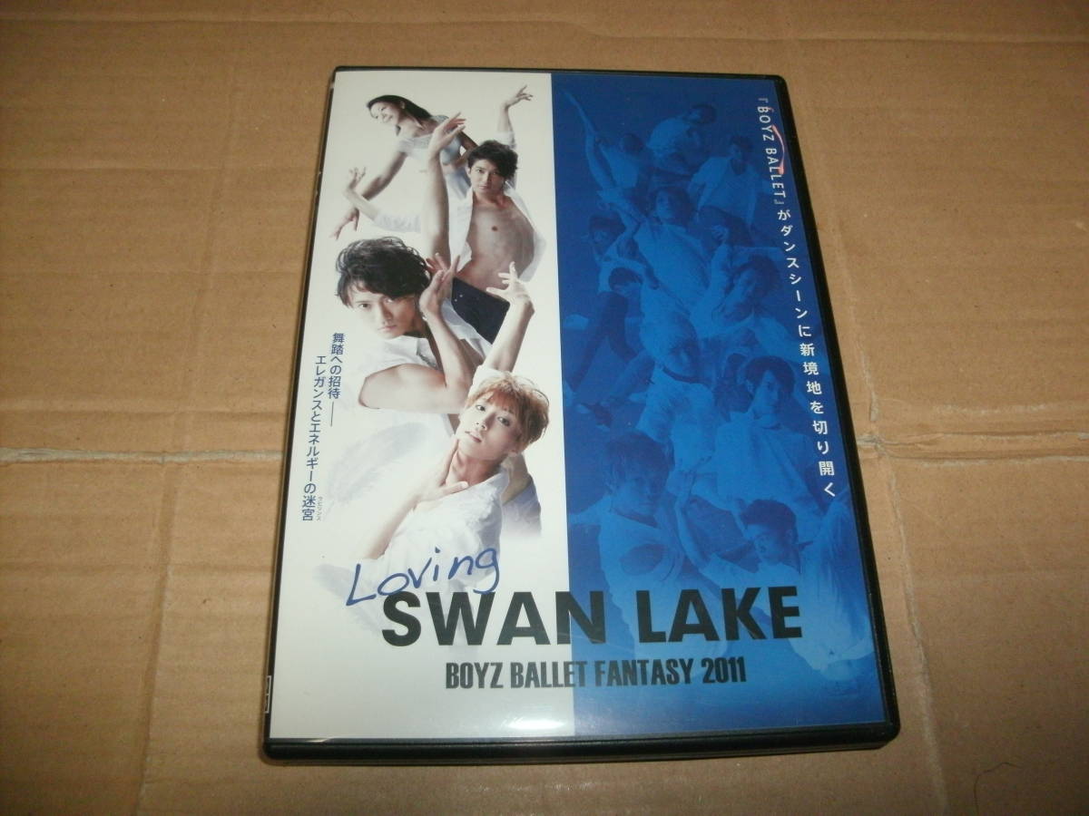 送料込み DVD Loving SWAN LAKE BOYZ BALLET FANTASY 2011 バレエ 銀河劇場